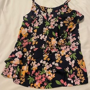 A new day - Floral Tanktop